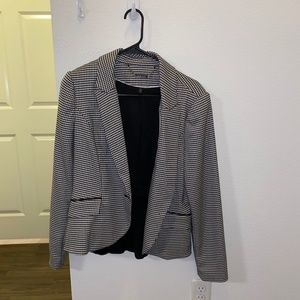 White House Black Market Houndstooth Jacket